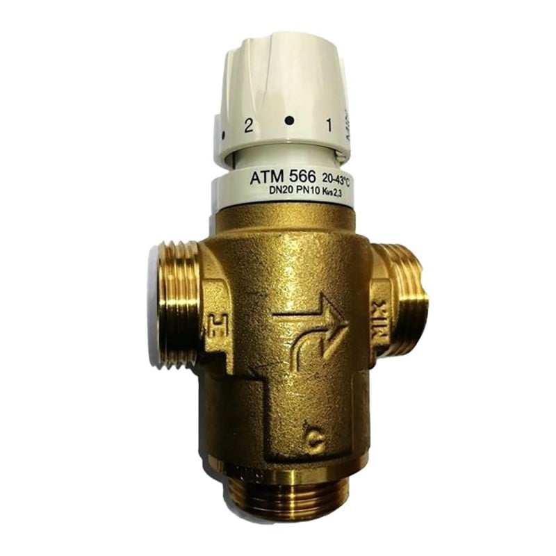 Zawór mieszający Afriso ATM566 20 - 43 °C 6 stopni regulacji 2,5 m³/h