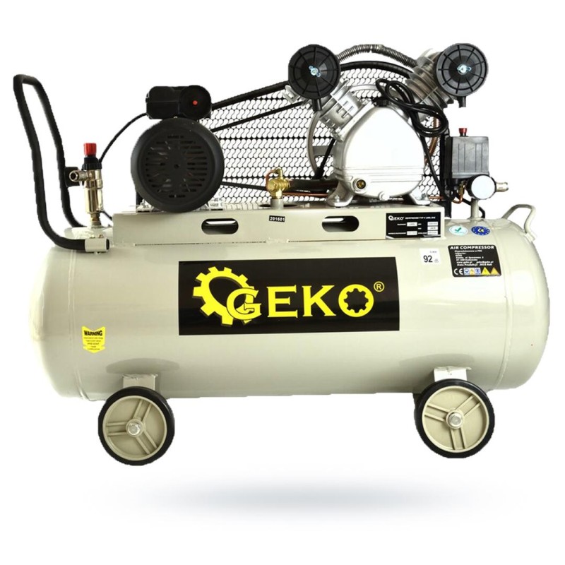 Kompresor olejowy GEKO G80309 100L 3KM 420 l/min 9 Bar 230V BIG V