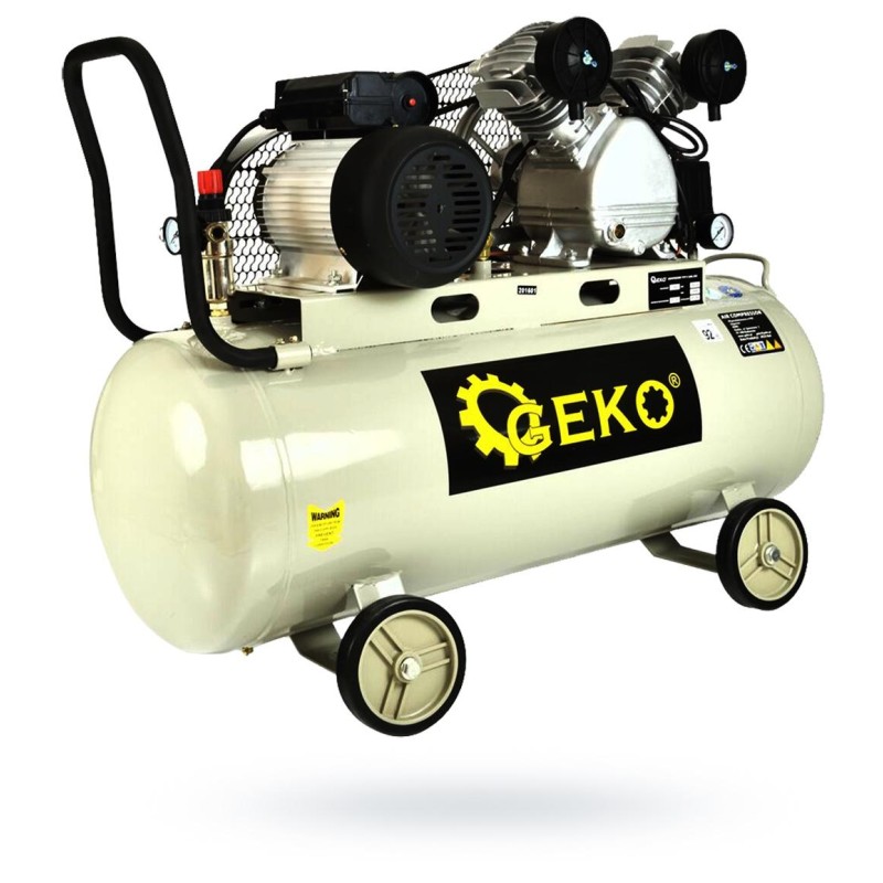Kompresor olejowy GEKO G80309 100L 3KM 420 l/min 9 Bar 230V BIG V