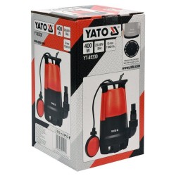 Pompa zatapialna YATO YT-85330 400W z pływakiem 11000 l/h