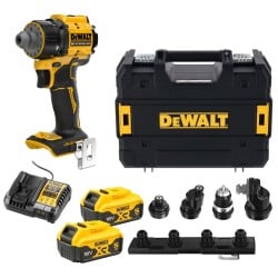 Akumulatorowa wiertarko-wkrętarka DeWALT DCD803P2T-QW 18V XR 2x5Ah 73Nm 4w1 TSTAK