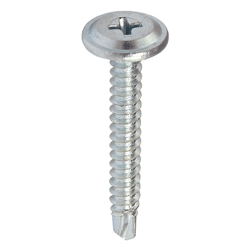 Wkręt samowiercący podkładkowy ocynk Wkręt-Met WSPC-42045 4,2x45mm 300szt.