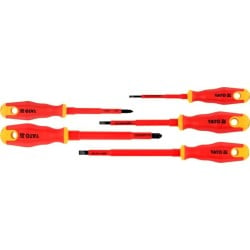 Wkrętaki YATO YT-2827 VDE 1000V 5el S2 PH + Płaskie