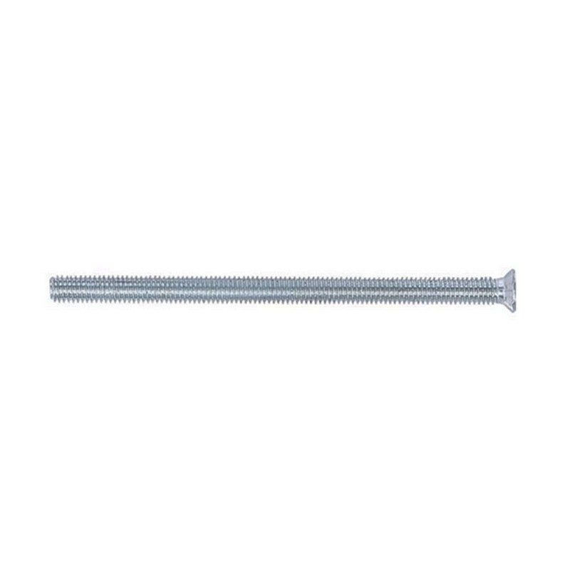 Wkręt do metalu do wkładki M 5x70mm Philips DIN965 A-2 ocynk biały
