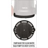 Pompa zatapialna Yato YT-85333 900W 18000 l/h 8,9 m 3w1 IPX8 pływak