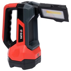 Szperacz, latarka 2w1 Yato YT-08548 1000lm COB + POWER LED 8000mAh IP54