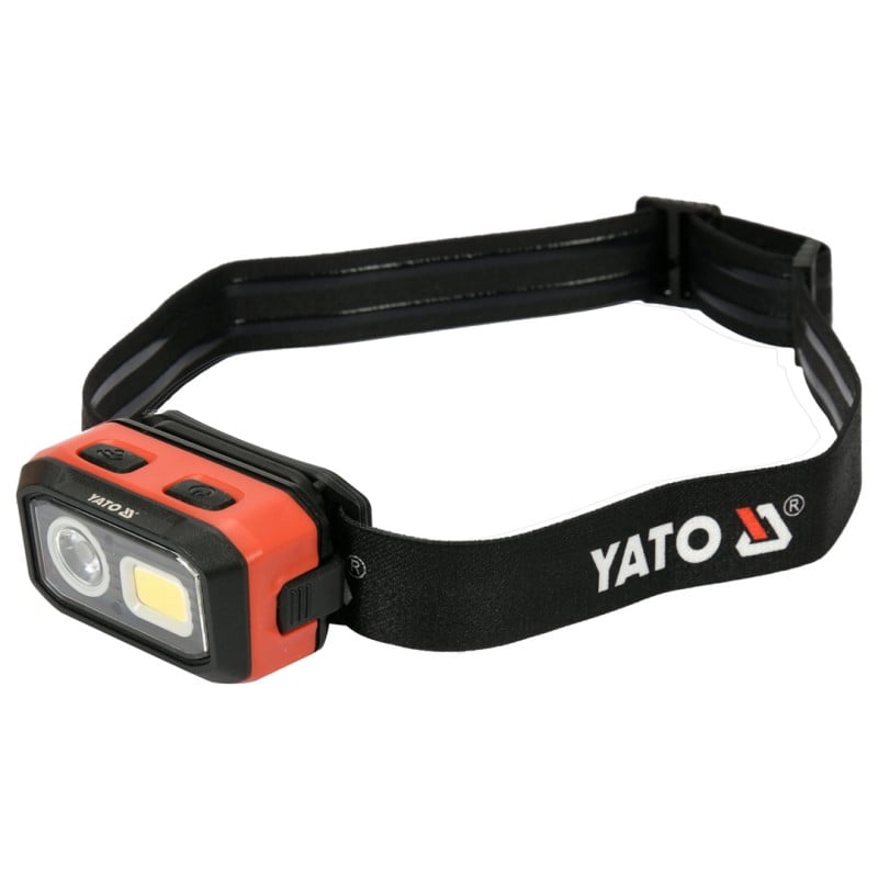 Latarka czołowa Yato YT-08593 500lm Li-Ion 1000mAh IP54 czujnik ruchu