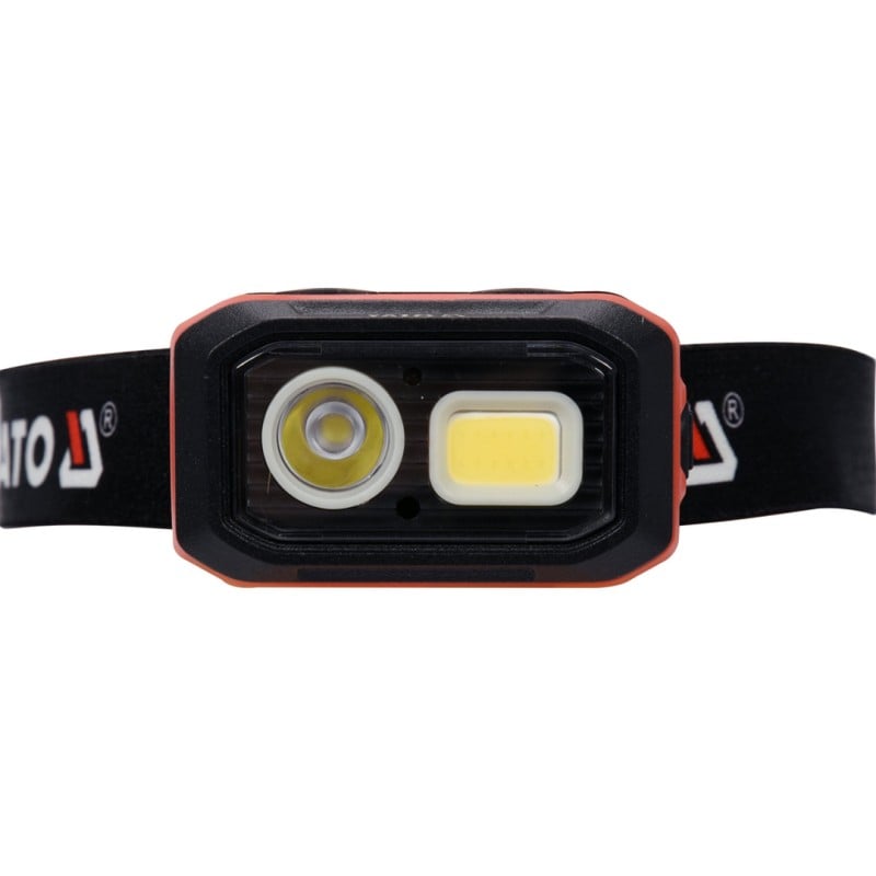 Latarka czołowa Yato YT-08593 500lm Li-Ion 1000mAh IP54 czujnik ruchu