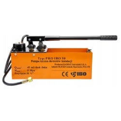 Ręczna pompa do prób ciśnieniowych IBO PR-50 12l 1,3m 16l/min
