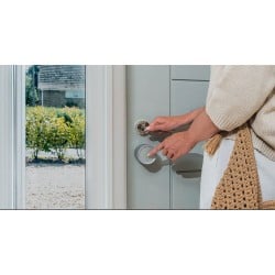 Zamek elektroniczny inteligentny Yale LINUS Smart Lock L2 LITE srebrny