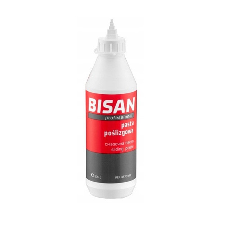 Pasta poślizgowa Bisan B870398 500g do montażu rur i kształtek PVC