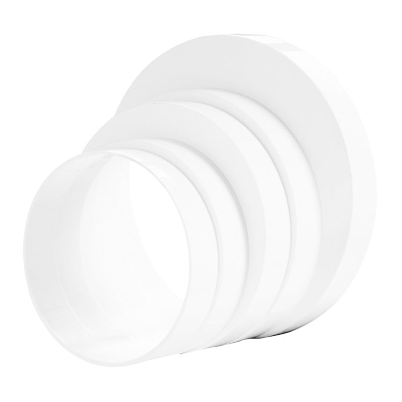 Redukcja wentylacyjna S&I S/REW 003-115 150–80 mm ABS biała