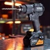Wiertarko-wkrętarka udarowa DeWALT DCD86MP2KT-QW 2x5Ah McLaren miara+bity walizka