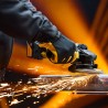 Akumulatorowa szlifierka kątowa DeWALT DCG45MP2T-QW 2x5Ah McLaren BL walizka