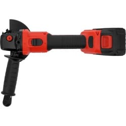 Akumulatorowa szlifierka kątowa YATO YT-828252 18V 125 mm BL M14 2x4Ah+ładowarka