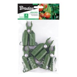 Łącznik szczytowy regulowany do tyczek ogrodowych Bradas TYLS08/4 Ø8mm 4szt
