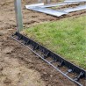 Obrzeże ogrodowe Bradas OBRB55 RIM-BORD 100x5,5 cm czarne elastyczne