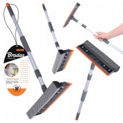 Ściągaczka do mycia szyb Bradas ES2110 8’’ aluminiowy trzonek teleskop 60-95cm