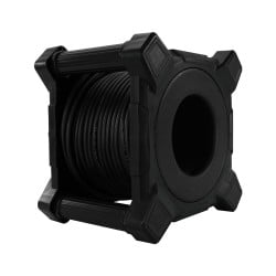 Przedłużacz bębnowy kwadratowy PLASTROL W-00868 HAND 40m IP44 4gniazda 3x2,5mm czarny