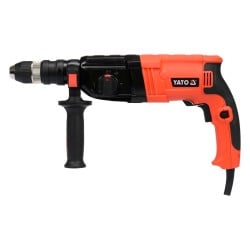 Młotowiertarka SDS+ Yato 850W 3.3J 32mm 4 tryby + 2 uchwyty walizka