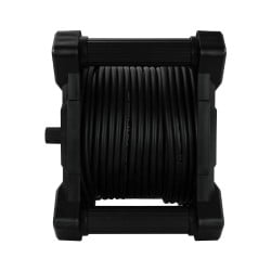 Przedłużacz bębnowy kwadratowy PLASTROL W-00862 HAND 25m IP44 4gniazda 3x1,5mm czarny