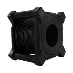 Przedłużacz bębnowy kwadratowy PLASTROL W-00863 HAND 30m IP44 4gniazda 3x1,5mm czarny