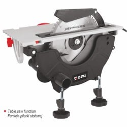 Pilarka tarczowa YATO YT-82155 210mm 30mm 2000W, funkcje pilarki stołowej
