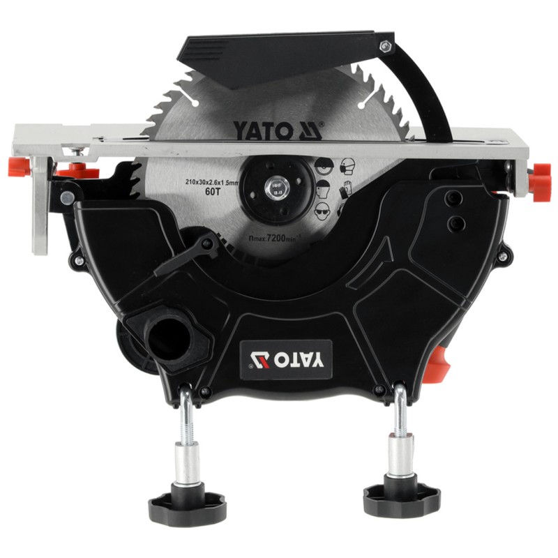Pilarka tarczowa YATO YT-82155 210mm 30mm 2000W, funkcje pilarki stołowej