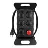 Rozdzielnica budowlana PLASTROL W-00883 230V 2m 3x2,5mm IP44 4gniazda +USB wyłącznik