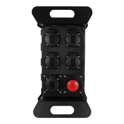 Rozdzielnica budowlana PLASTROL W-00883 230V 2m 3x2,5mm IP44 4gniazda +USB wyłącznik