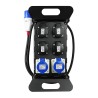 Rozdzielnica budowlana camping PLASTROL W-00886 HAND 250V 1,5m IP44 3x2,5mm USB zabezpieczenie