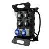 Rozdzielnica budowlana camping PLASTROL W-00886 HAND 250V 1,5m IP44 3x2,5mm USB zabezpieczenie