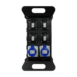 Rozdzielnica budowlana camping PLASTROL W-00886 HAND 250V 1,5m IP44 3x2,5mm USB zabezpieczenie