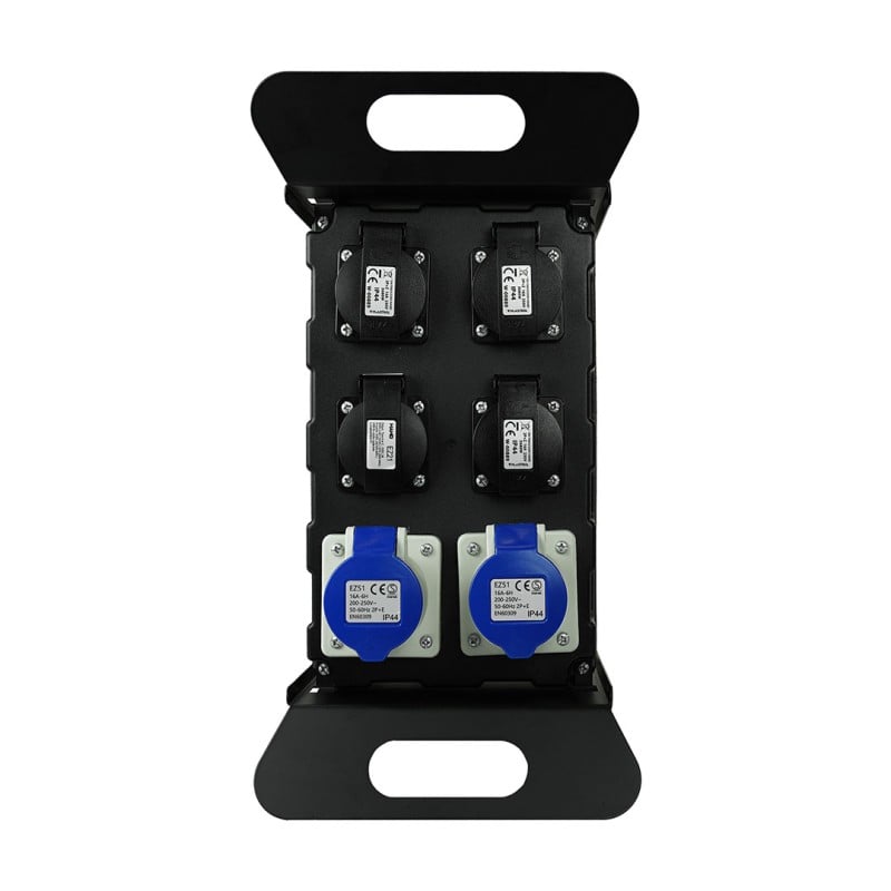 Rozdzielnica budowlana camping PLASTROL W-00886 HAND 250V 1,5m IP44 3x2,5mm USB zabezpieczenie