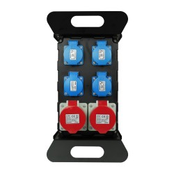 Rozdzielnica budowlana siłowa PLASTROL W-00885 HAND 400V 2m 5x2,5mm USB zabezpieczenie