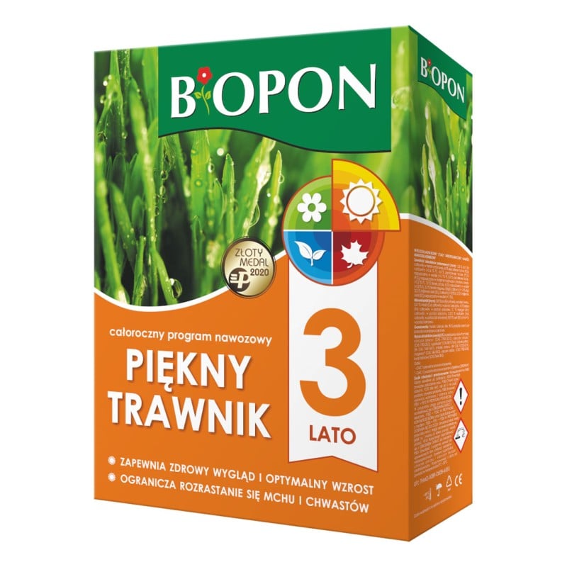 Nawóz granulowany Piękny Trawnik BIOPON LATO 2 kg