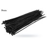 Opaski zaciskowe BRADAS TS1125080B 2,5x80 mm 100 szt trytytki UV czarne