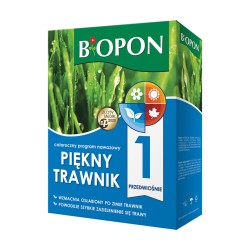 Nawóz mineralny granulowany Piękny Trawnik BIOPON CAŁOROCZNY 4x2kg