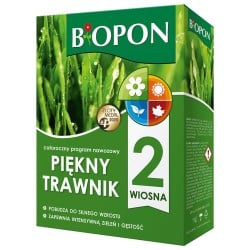 Nawóz mineralny granulowany Piękny Trawnik BIOPON CAŁOROCZNY 4x2kg