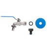 Nakrętka IBC S60x6mm z kranem GZ3/4’’ Bradas IBCS60-KK04123413Z metal
