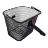 Koszyk rowerowy przód JET A851 CLICK 35x25x26cm 22L wspornik metal czarny