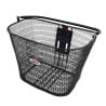 Koszyk rowerowy przód JET A851 CLICK 35x25x26cm 22L wspornik metal czarny