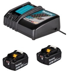 Akumulatorowy zszywacz Makita DST630RFJ 18V 2x3Ah LXT BL XPT 18Ga walizka