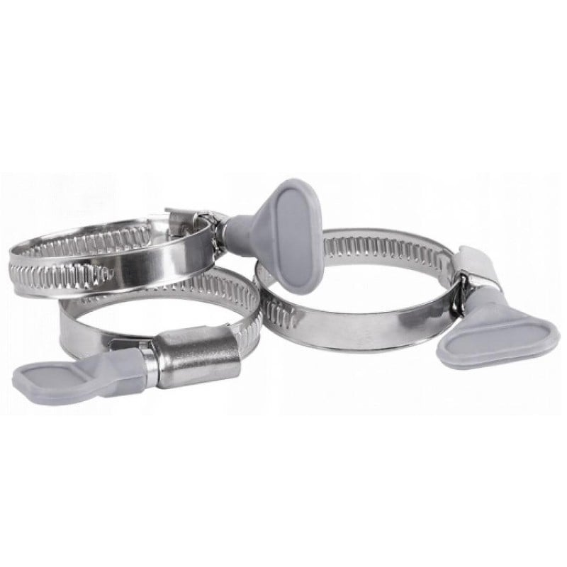 Opaski ślimakowe z motylkiem BRADAS BSGRIP 50-70/9L 50-70mm 9mm 50szt.