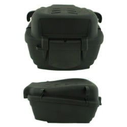 Kufer rowerowy na bagażnik JET B115 29x19,5x15cm przykręcany tworzywo czarny