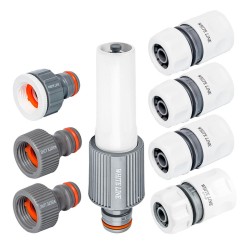 Zestaw ogrodowy wąż+wózek Bradas WL-W2K30 WHITE SILVER PLUS 30m armatura b/opk