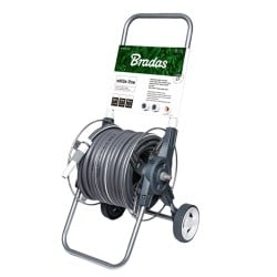 Zestaw ogrodowy wąż+wózek Bradas WL-W2K50 WHITE SILVER PLUS 50m armatura b/opk