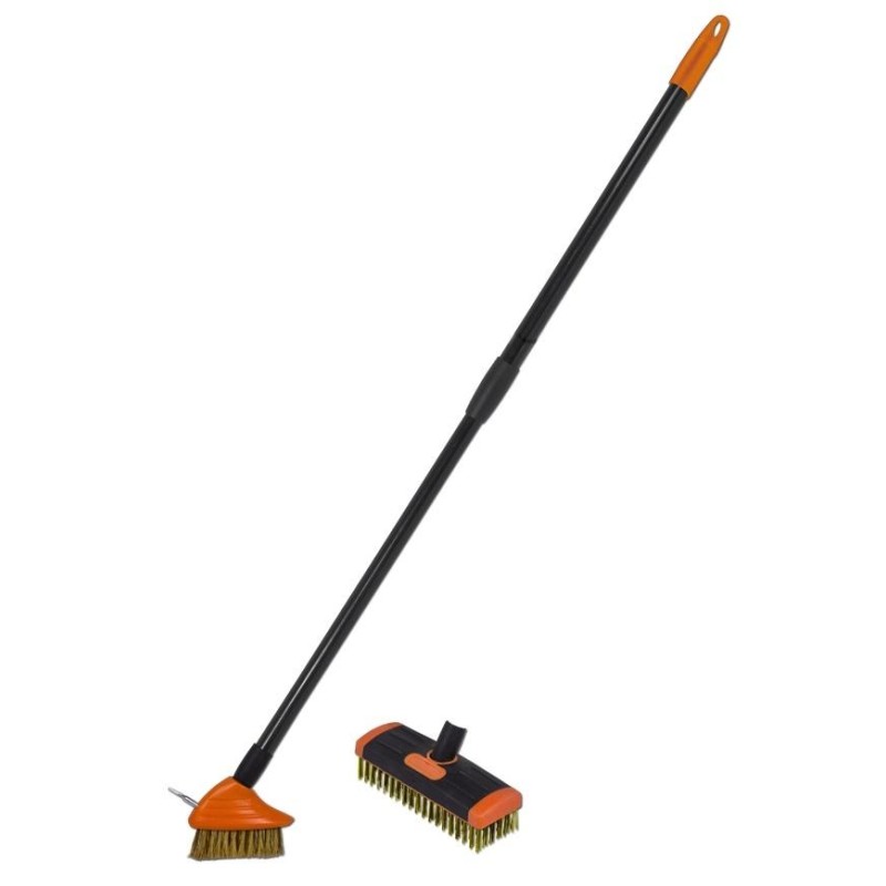 Zestaw szczotek drucianych BRADAS KT-CX14 teleskop 80-140cm do fug 3części