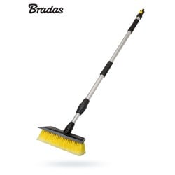 Szczotka do mycia +ściągaczka teleskop BRADAS ESQ1641 104-169cm zawór wody