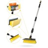 Szczotka do mycia +ściągaczka teleskop BRADAS ESQ1641 104-169cm zawór wody